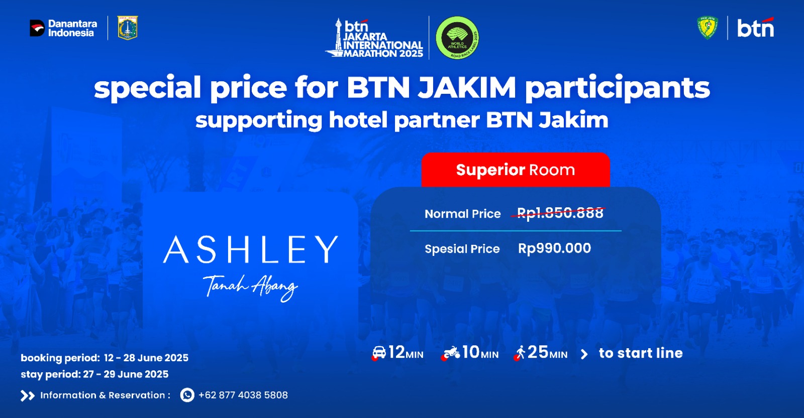Hotel Ashley Tanah Abang Jakarta